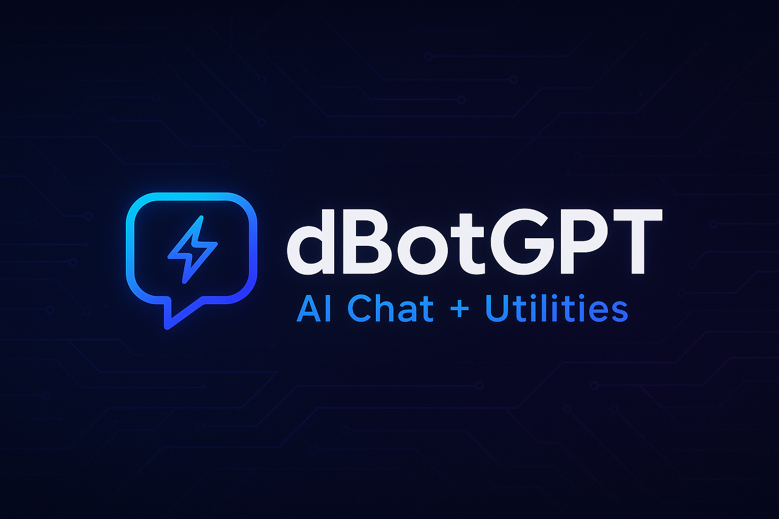 dBotGPT banner